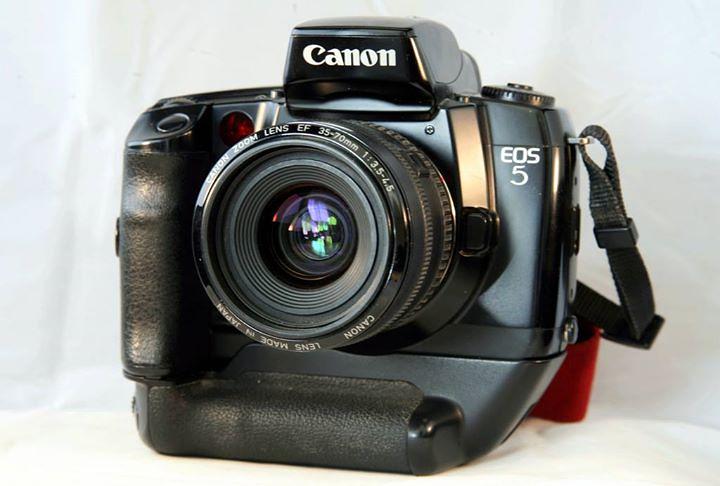 From my collection। EOS 5 – World’ s first “Eye-controlled” Autofocus Film SLR (1992 – 2000)